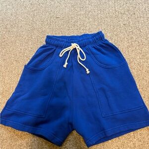 Big Bud Press Royal Blue Sweat Shorts